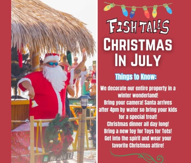 Christmas in July Event